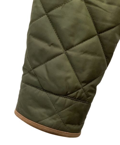 POLO RALPH LAUREN（ポロ・ラルフローレン）POLO RALPH LAUREN (ポロ・ラルフローレン) キルティングジャケット カーキ×ブラウン サイズ:SIZE Sの古着・服飾アイテム