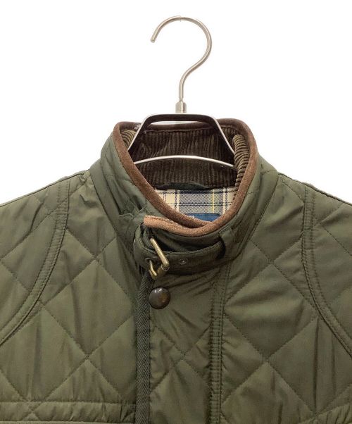 POLO RALPH LAUREN（ポロ・ラルフローレン）POLO RALPH LAUREN (ポロ・ラルフローレン) キルティングジャケット カーキ×ブラウン サイズ:SIZE Sの古着・服飾アイテム