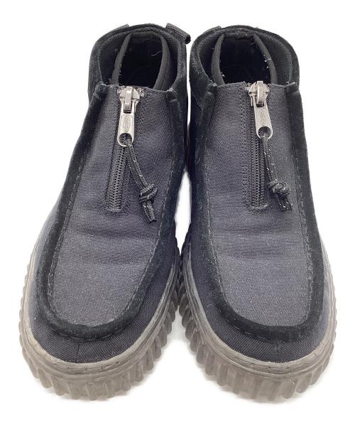 CLARKS（クラークス）CLARKS (クラークス) EASTPAK (イーストパック) Torhill Zip シューズ ブラック サイズ:SIZE 26cmの古着・服飾アイテム