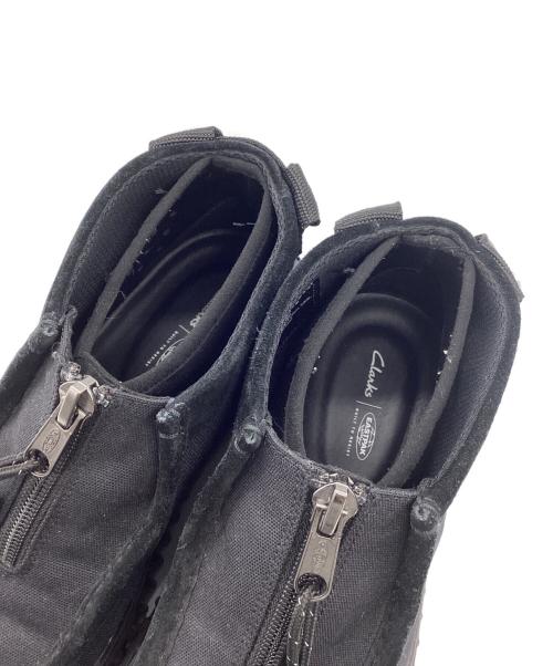 CLARKS（クラークス）CLARKS (クラークス) EASTPAK (イーストパック) Torhill Zip シューズ ブラック サイズ:SIZE 26cmの古着・服飾アイテム