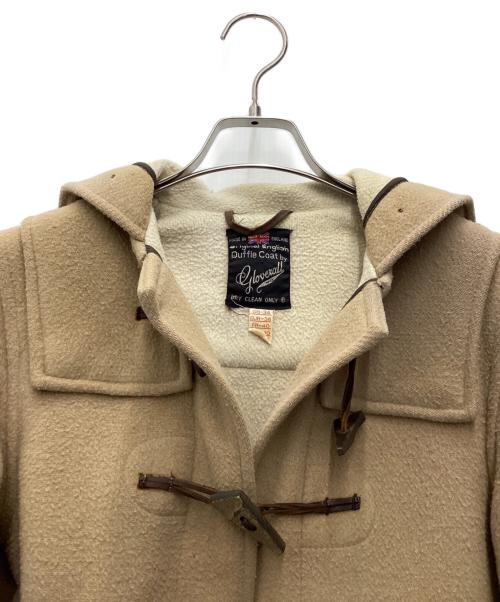 GLOVER ALL（グローバーオール）GLOVER ALL (グローバーオール) ダッフルコート 推定60s-70s ベージュ サイズ:SIZE 10の古着・服飾アイテム