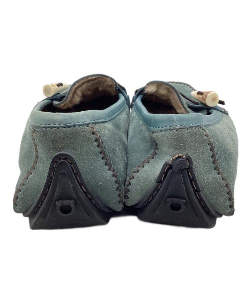 Salvatore Ferragamo（サルヴァトーレ フェラガモ）Salvatore Ferragamo (サルヴァトーレ フェラガモ) モカシンシューズ ブルー サイズ:SIZE 25.5cmの古着・服飾アイテム