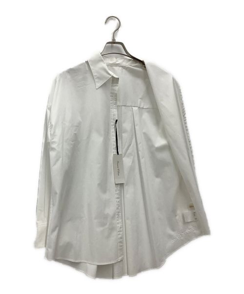 GRACE CLASS（グレースクラス）GRACE CLASS (グレースクラス) バックタックオーバーシャツ ホワイト サイズ:SIZE 36（S相当） 未使用品の古着・服飾アイテム