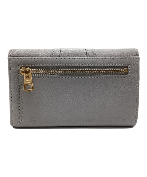 SEE BY CHLOE（シーバイクロエ）SEE BY CHLOE (シーバイクロエ) 3つ折り財布 ライトグレーの古着・服飾アイテム