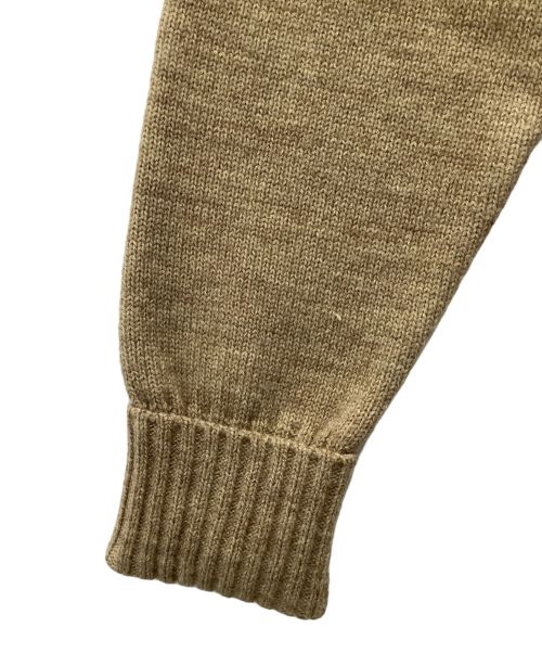 Hysteric Glamour（ヒステリックグラマー）Hysteric Glamour (ヒステリックグラマー) ニットカーディガン RABBIT HEAD 22AW ベージュ サイズ:SIZE Lの古着・服飾アイテム