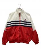 adidasアディダス）の古着「80S～　ナイロンジャケット」｜ホワイトレッド