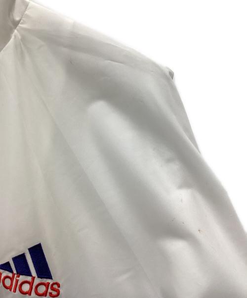 adidas（アディダス）adidas (アディダス) 80S～　ナイロンジャケット ホワイトレッド サイズ:SIZE Mの古着・服飾アイテム