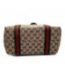 中古・古着 GUCCI (グッチ) シェリーライン GGキャンバス ブラウン：35000円