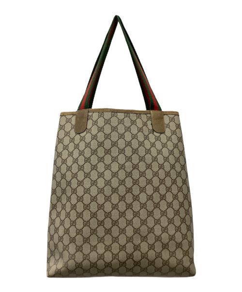 GUCCI（グッチ）GUCCI (グッチ) トートバッグ シェリーライン ベージュの古着・服飾アイテム