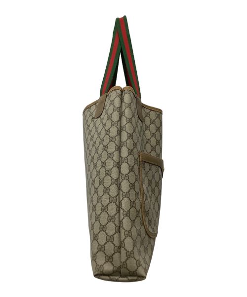 GUCCI（グッチ）GUCCI (グッチ) トートバッグ シェリーライン ベージュの古着・服飾アイテム