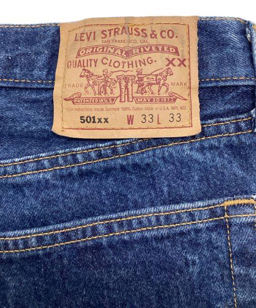 LEVI'S（リーバイス）LEVI'S (リーバイス) デニムパンツ　553刻印 米国製 98年製 ネイビー サイズ:SIZE 83.5cm (W33)の古着・服飾アイテム