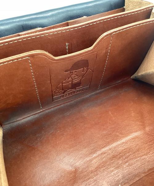 BEERBELLY（ビアベリー）BEERBELLY (ビアベリー) ダブルフラップウォレット ブラックの古着・服飾アイテム