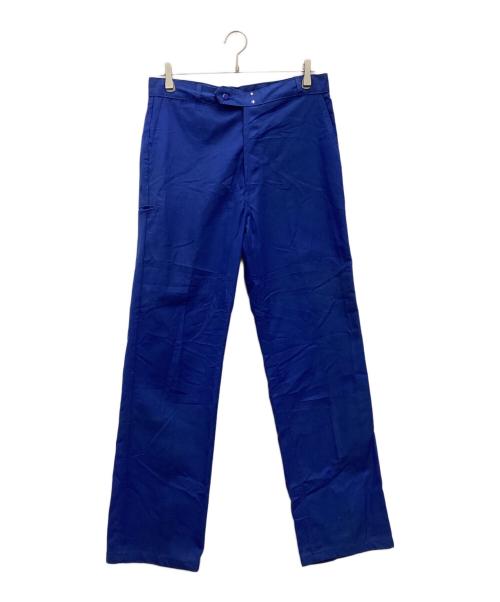 Adolphe Lafont（アドルフラフォン）Adolphe Lafont (アドルフラフォン) 70’s～80’s フレンチワークパンツ フランス製 ブルー サイズ:SIZE 106cm (W42)の古着・服飾アイテム