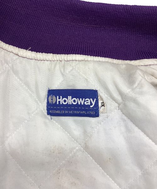Holloway（ホロウェイ）Holloway (ホロウェイ) 70s〜80s　スタジャン パープル サイズ:SIZE XLの古着・服飾アイテム