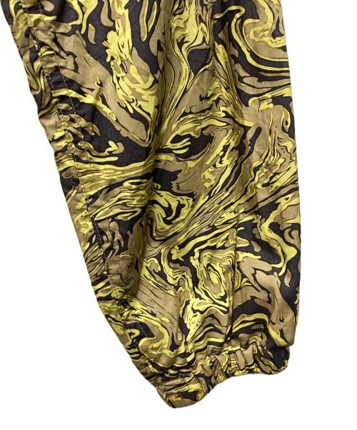 SCYE（サイ）SCYE (サイ) フーデッドジャケット マーブルプリント イエロー サイズ:SIZE 38の古着・服飾アイテム