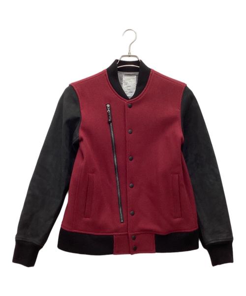 SHAREEF（シャリーフ）SHAREEF (シャリーフ) スタジャン レッド×ブラック サイズ:SIZE 2の古着・服飾アイテム