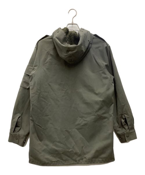 -（-）- (-) フレン90`S～/フランス軍 アーミーボアライナー付きコート カーキ サイズ:SIZE 不明の古着・服飾アイテム
