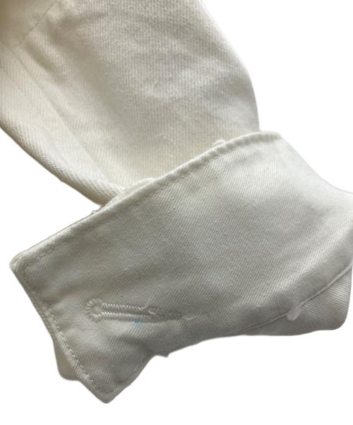 MIDIUMISOLID（ミディウミソリッド）MIDIUMISOLID (ミディウミソリッド) デニムジャケット ホワイト サイズ:SIZE FREEの古着・服飾アイテム