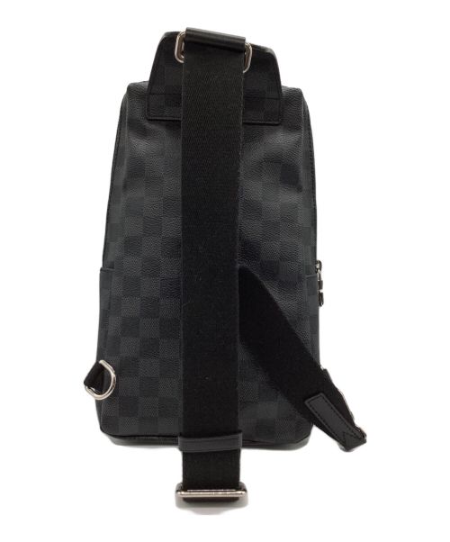LOUIS VUITTON（ルイ ヴィトン）LOUIS VUITTON (ルイ ヴィトン) アヴェニュー・スリングバッグ ダミエ・グラフィット グレー×ブラックの古着・服飾アイテム