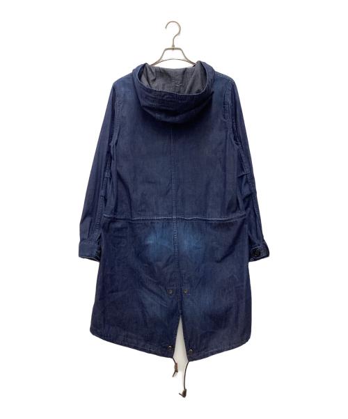 JOHNBULL（ジョンブル）Johnbull (ジョンブル) デニムモッズコート インディゴ サイズ:SIZE Mの古着・服飾アイテム