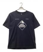 WHITE MOUNTAINEERING×F.C.R.B.ホワイトマウンテ二アニング×エフシーレアルブリストル）の古着「半袖カットソー」｜ブラック