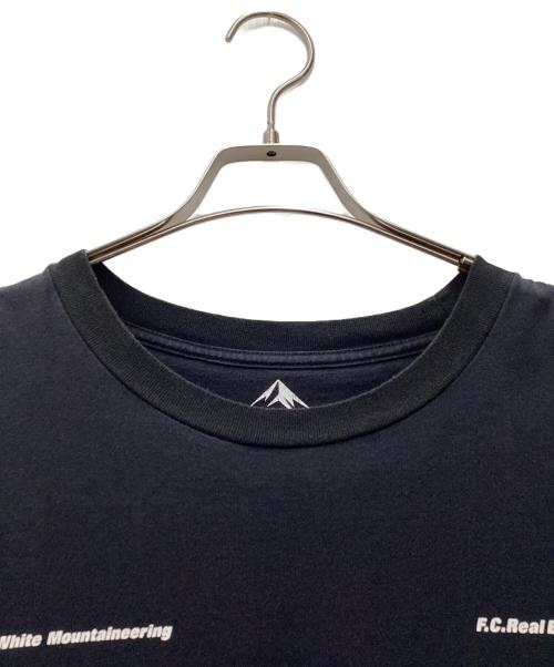 WHITE MOUNTAINEERING（ホワイトマウンテ二アニング）WHITE MOUNTAINEERING (ホワイトマウンテ二アニング) F.C.R.B. (エフシーレアルブリストル) 半袖カットソー ブラック サイズ:SIZE 4の古着・服飾アイテム