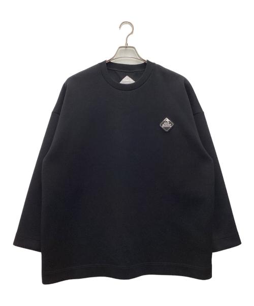 WHITE MOUNTAINEERING（ホワイトマウンテ二アニング）WHITE MOUNTAINEERING (ホワイトマウンテ二アニング) F.C.R.B. (エフシーレアルブリストル) プルオーバースウェット ブラック サイズ:SIZE 3の古着・服飾アイテム