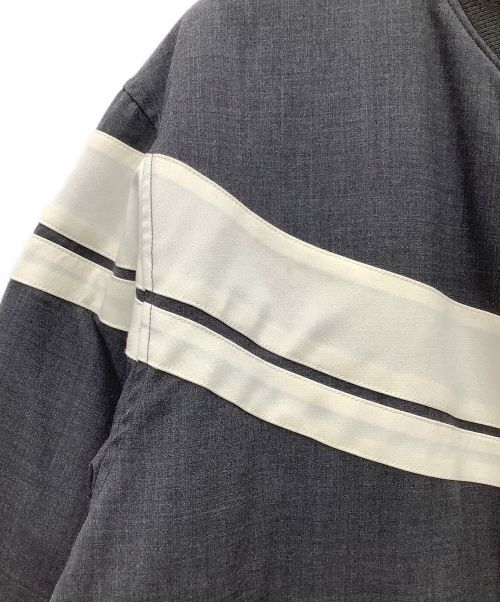 Mr.Gentleman（ミスタージェントルマン）MR.GENTLEMAN (ミスタージェントルマン) FRAGMENT DESIGN (フラグメントデザイン) リバーシブルブルゾン ネイビー サイズ:SIZE XLの古着・服飾アイテム