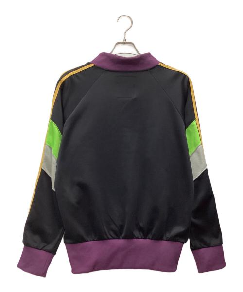 ALDIES（アールディーズ）ALDIES (アールディーズ) パークライフトラックジャケット ブラック×パープル サイズ:SIZE Mの古着・服飾アイテム