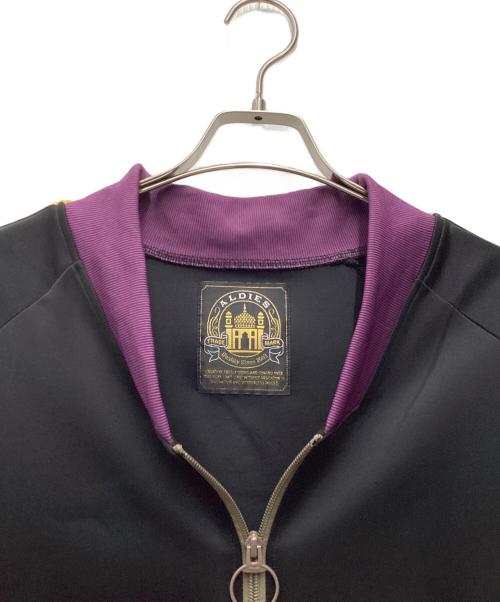 ALDIES（アールディーズ）ALDIES (アールディーズ) パークライフトラックジャケット ブラック×パープル サイズ:SIZE Mの古着・服飾アイテム