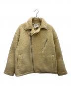 CHORD NUMBER EIGHTコードナンバーエイト）の古着「ボアライダースジャケット」｜アイボリー