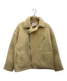 CHORD NUMBER EIGHT（コードナンバーエイト）の古着「ボアライダースジャケット」｜アイボリー