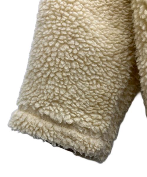 CHORD NUMBER EIGHT（コードナンバーエイト）CHORD NUMBER EIGHT (コードナンバーエイト) ボアライダースジャケット アイボリー サイズ:Ｌの古着・服飾アイテム