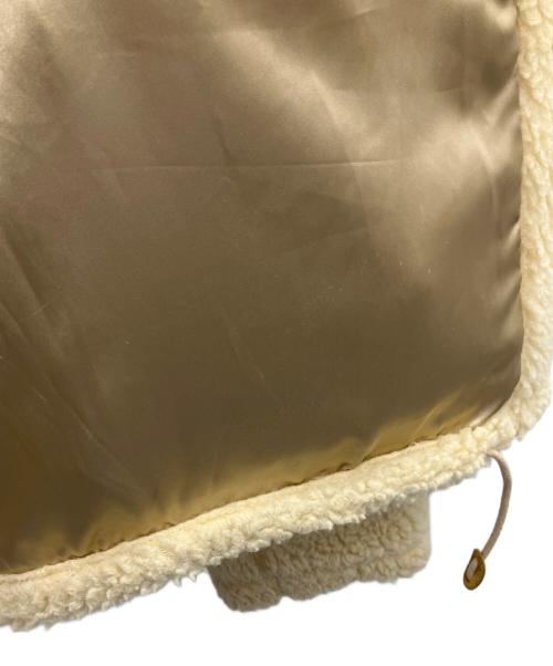 CHORD NUMBER EIGHT（コードナンバーエイト）CHORD NUMBER EIGHT (コードナンバーエイト) ボアライダースジャケット アイボリー サイズ:Ｌの古着・服飾アイテム