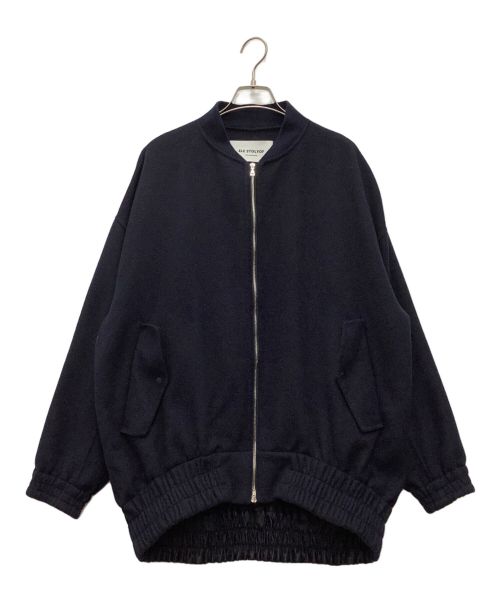 ELE STOLYOF（エレ ストリオフ）ELE STOLYOF (エレ ストリオフ) THERMO LITE REVER BLOUSON　ジャケット+インナーダウン ネイビー サイズ:SIZE 38の古着・服飾アイテム