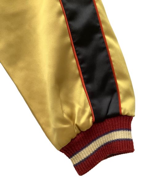 テーラー東洋（テーラートウヨウ）テーラー東洋 (テーラートウヨウ) スカジャン ブラック×イエロー サイズ:SIZE Mの古着・服飾アイテム