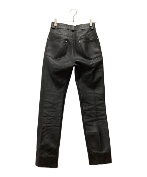Pherrow's（フェローズ）PHERROW'S (フェローズ) レザーパンツ OBSTINATE ブラック サイズ:SIZE 71cm (W28)の古着・服飾アイテム
