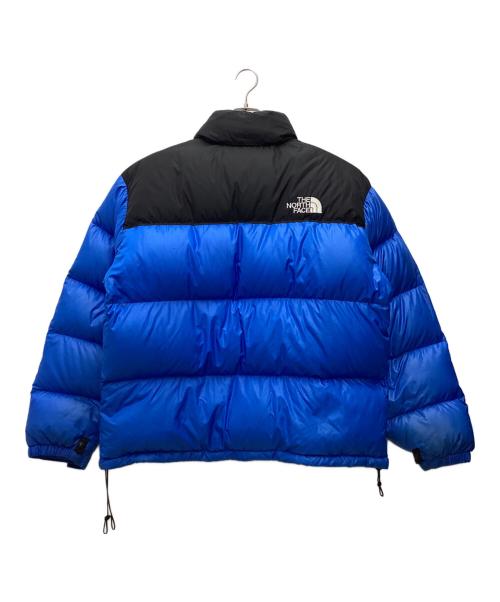 THE NORTH FACE（ザ ノース フェイス）THE NORTH FACE (ザ ノース フェイス) ヌプシダウンジャケット 90's・バングラデシュ製 ブラック×ブルー サイズ:SIZE XLの古着・服飾アイテム