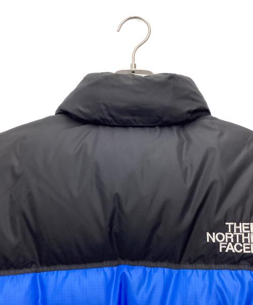 THE NORTH FACE（ザ ノース フェイス）THE NORTH FACE (ザ ノース フェイス) ヌプシダウンジャケット 90's・バングラデシュ製 ブラック×ブルー サイズ:SIZE XLの古着・服飾アイテム