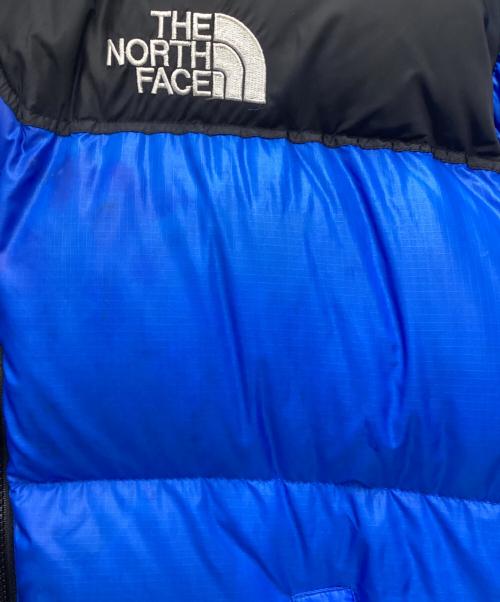 THE NORTH FACE（ザ ノース フェイス）THE NORTH FACE (ザ ノース フェイス) ヌプシダウンジャケット 90's・バングラデシュ製 ブラック×ブルー サイズ:SIZE XLの古着・服飾アイテム