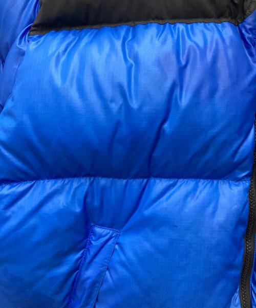 THE NORTH FACE（ザ ノース フェイス）THE NORTH FACE (ザ ノース フェイス) ヌプシダウンジャケット 90's・バングラデシュ製 ブラック×ブルー サイズ:SIZE XLの古着・服飾アイテム