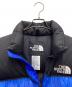 中古・古着 THE NORTH FACE (ザ ノース フェイス) ヌプシダウンジャケット 90's・バングラデシュ製 ブラック×ブルー サイズ:SIZE XL：15000円