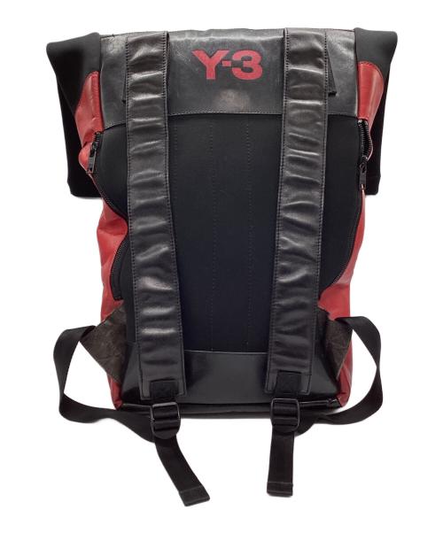 adidas（アディダス）adidas (アディダス) Y-3 (ワイスリー) リュック ブラック×レッドの古着・服飾アイテム