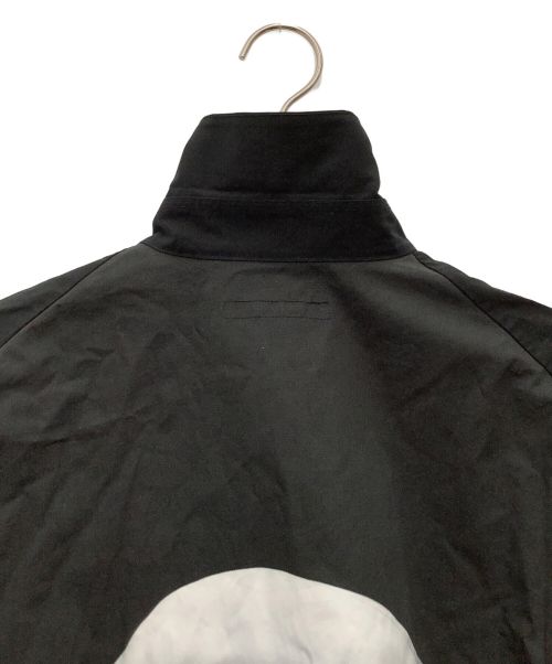 ALMOSTBLACK（オールモストブラック）ALMOSTBLACK (オールモストブラック) ロングシャツ ブラック×グレー サイズ:SIZE 2(M)の古着・服飾アイテム