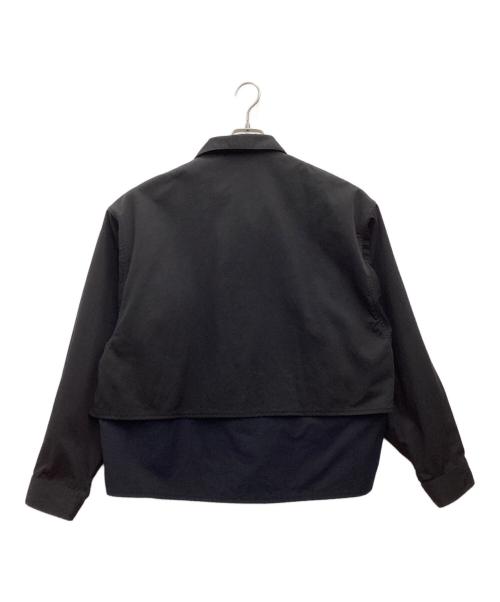 rin（リン）rin (リン) 切替ナイロンジャケット ブラック サイズ:SIZE Sの古着・服飾アイテム