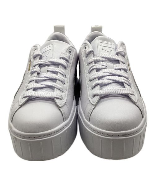 PUMA（プーマ）PUMA (プーマ) 厚底スニーカー　MAYZE CLASSIC ホワイト サイズ:SIZE 26cmの古着・服飾アイテム