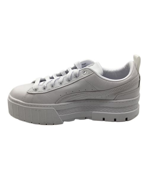PUMA（プーマ）PUMA (プーマ) 厚底スニーカー　MAYZE CLASSIC ホワイト サイズ:SIZE 26cmの古着・服飾アイテム