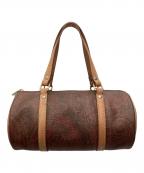 ETROエトロ）の古着「ミニボストンバッグ」｜ブラウン