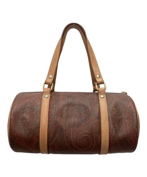 ETRO（エトロ）ETRO (エトロ) ミニボストンバッグ ブラウンの古着・服飾アイテム