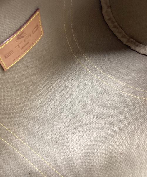 ETRO（エトロ）ETRO (エトロ) ミニボストンバッグ ブラウンの古着・服飾アイテム